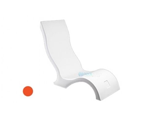 Ledge Lounger In-Pool Chair | Orange | LLCR-O