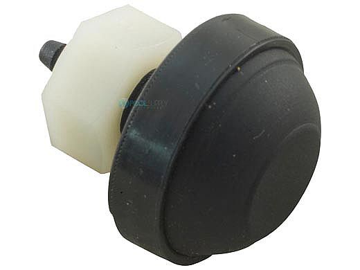 Herga Air Microbellow, Raised Cone, .375" hs, .75" fd, Black | 59-345-1250
