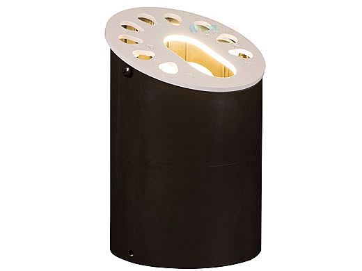 FX Luminaire KG LED Well Light | 9 LED, 50W | Flat Black | KG-ZD-9LED-FB