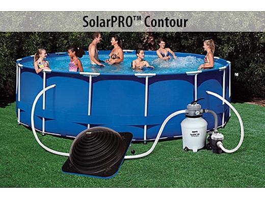 Creatice Game Solarpro Curve Pool Heater For Above Ground Swimming Pools for Living room