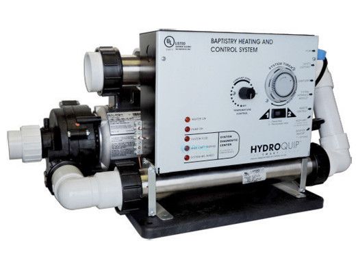 HydroQuip Baptismal Equipment | 5.5kW Heating and Control System with 7 Day Timer | BES6000T