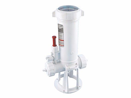Custom Molded PowerClean Ultra In-Line Chlorinator with Base  | Up to 50,000 Gallons | 25280-400-000