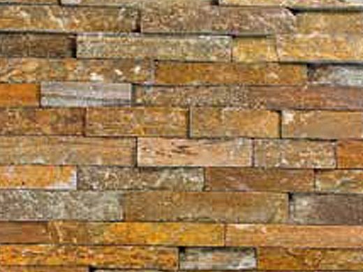 Natural Stone Ledger Panel 6x24 | Oak Mountain | Quartzite
