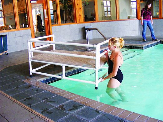 Aqua Creek Swim Training Platform Extended Legs Option for 18" - 24" Height | F-220EL