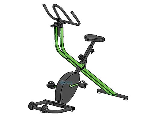 Aqua Creek Tidalwave Pool Bike | Green | F-TWPB-GRN