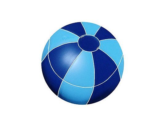 Artistry In Mosaics Beach Ball Blue Mosaic | 7" | BBABLUS