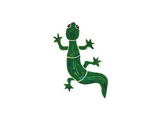Artistry In Mosaics Gecko Green Mosaic | Baby - 3" x 6" | GECGREB