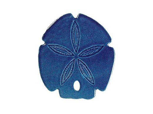 Artistry In Mosaics Sand Dollar Mosaic | Blue - 5" | SDOBLUB
