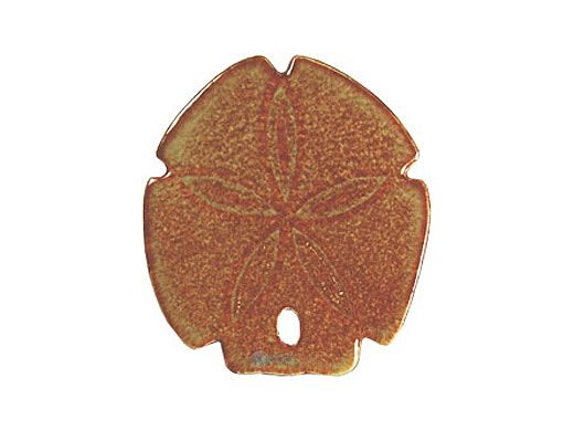 Artistry In Mosaics Sand Dollar Mosaic | Brown - 5" | SDOBROB