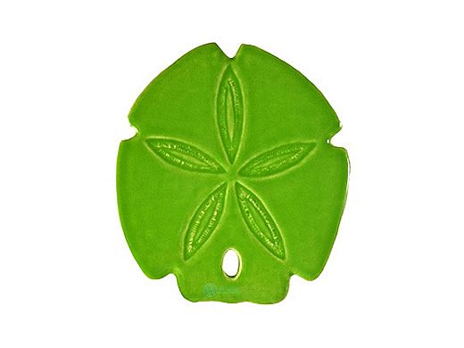Artistry In Mosaics Sand Dollar Mosaic | Lime - 5" | SDOLIMB