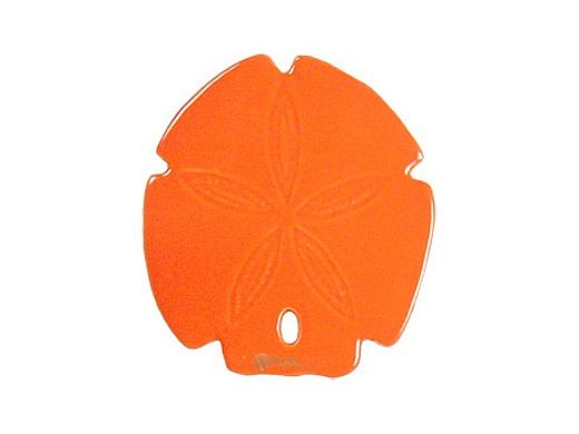Artistry In Mosaics Sand Dollar Mosaic | Orange - 5" | SDOORAB