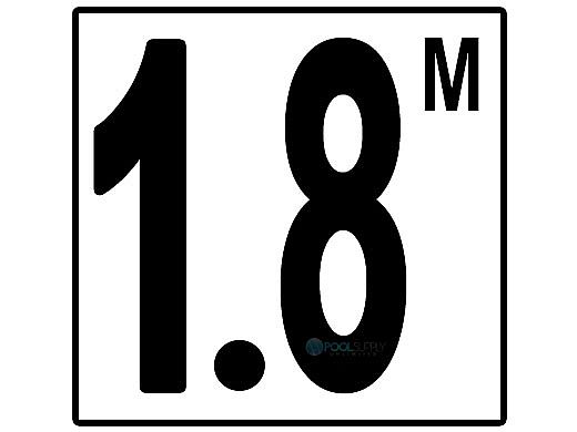 Custom Mosaics 5" Depth Marker | 1.8 Metric Smooth | DM51-523