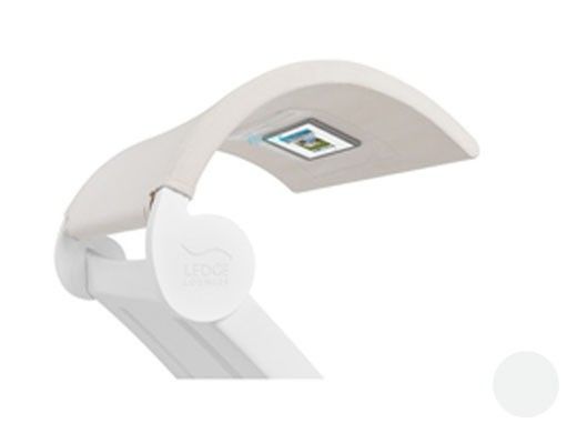 Ledge Lounger Signature Collection Chaise Shade | White Frame - White Fabric Stock Color | LL-SG-C-SH-W-STD-4634