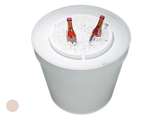 Ledge Lounger Signature Collection Ice Bin Side Table | Cloud | LL-SG-IB-CL