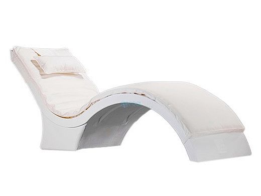 Ledge Lounger Chaise Deep Cushion with Pillow | Premium 2 Upgraded Colors | LLCC-CD-P2