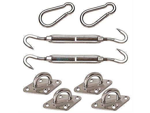 Coolaroo® Extreme Square Shade Sail Hardware Kit | 471934