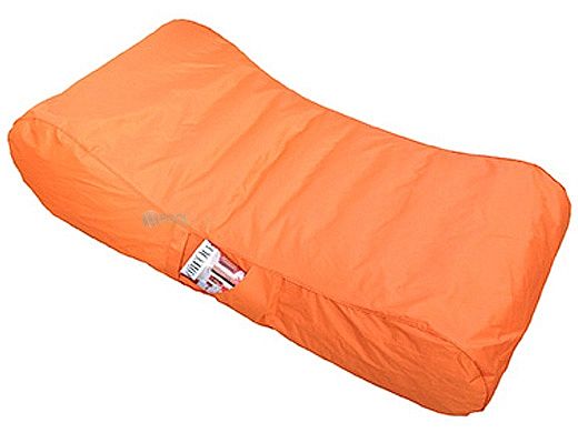 Ocean Blue Sun Searcher Capri Inflatable Pool Lounger | Orange | 950306