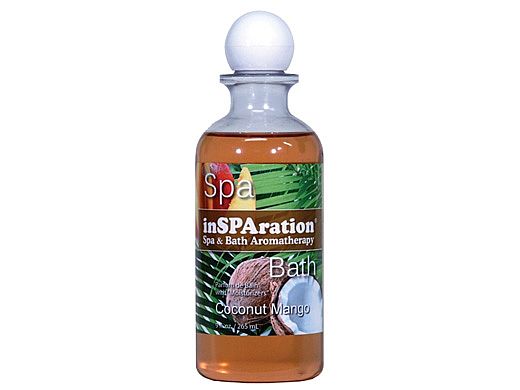 inSPAration Spa & Bath Aromatherapy | Coconut Mango | 9oz Bottle | 108X