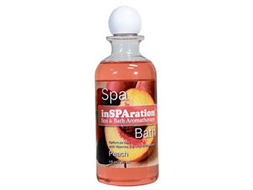 inSPAration Spa & Bath Aromatherapy | Peach | 9oz Bottle | 121X