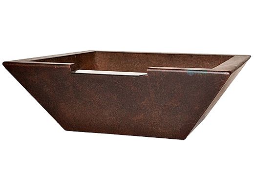 Grand Effects 30" SQ Concrete Corinthian Water Bowl | MFGnumber