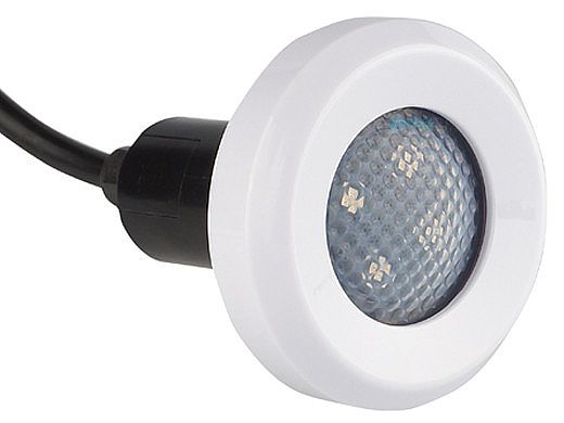 SR Smith Treo White LED Underwater Pool Light | 5W 12V 50' Cord | FLED-W-TR-50