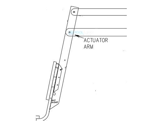 SR Smith Splash! Lift Actuator Arm Assembly Hi/Lo | 150-2200A