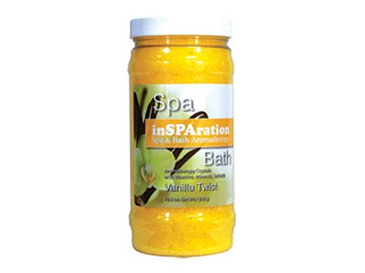 inSPAration Spa & Bath Aromatherapy Crystals | Vanilla Twist | 19oz Jar | 764