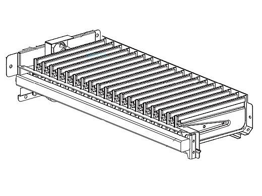 Raypak Natural Gas Burner Tray 156A | 014842F