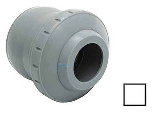 AquaStar Three Piece Directional Eyeball Fitting | 2" Knock-in | with 1" Orifice | Clear | 6100