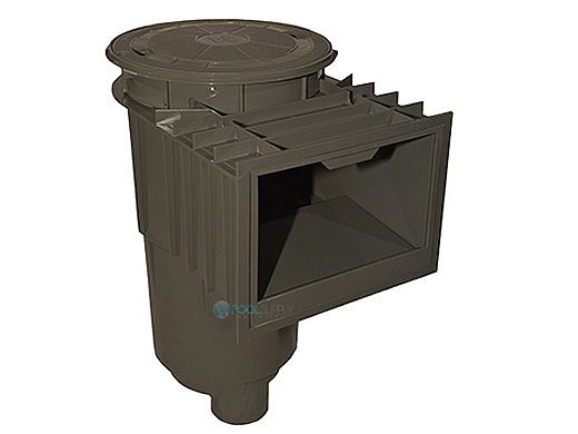 Hayward 2" x 2.25" Dark Gray Skimmer for Gunite In Ground Pools | SP1072S2DGR