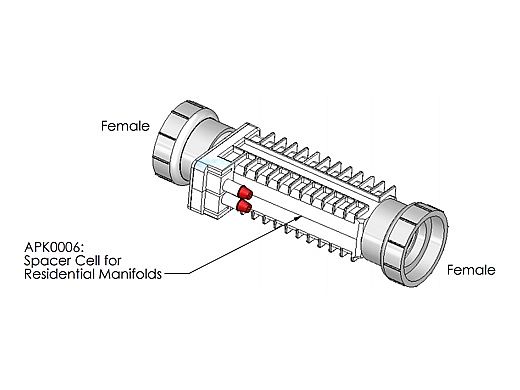AutoPilot Spacer Cell for Residential Manifold | APK0006
