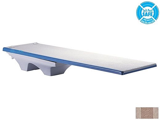Inter-Fab Los Arcos Base with Duro-Beam aquaBoard Board Complete | 6' Tan with Tan Top Tread and Tan Base | DB6TAN-LOS6