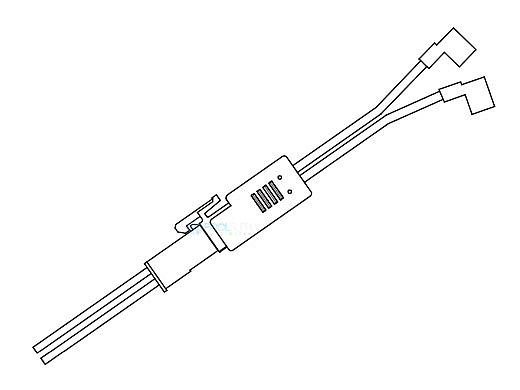 Pentair White/Color 12V Fuse Harness IntelliBrite 5G | 620276