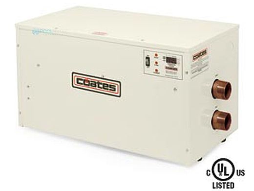 Coates Electric Heater 45kW Three Phase 480V  | Digital Thermostat | Cooper Nickel | 34845PHS-CN