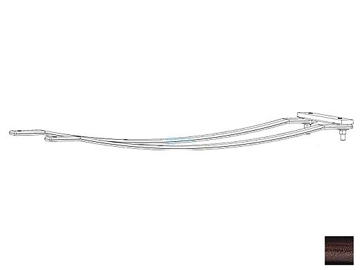 Inter-Fab Techni-Spring Jump Stand Spring Assembly & Mounting Hardware | 8' Copper Vein | TSS-8-4