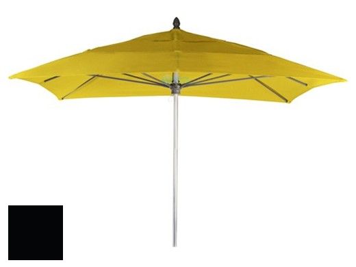 Ledge Lounger Choice Umbrella | 8' Octagon 1.5" Black Pole | Premium 2 Fabric Colors | LL-U-C-8OPP-K-P2