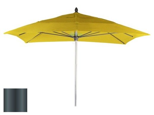 Ledge Lounger Choice Umbrella | 11' Octagon 1.5" Pewter Pole | Premium 1 Fabric Colors | LL-U-C-11OPP-P-P1