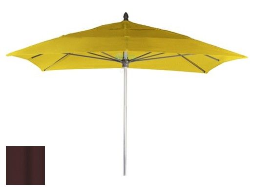 Ledge Lounger Choice Umbrella | 7.5' Square 1.5" Terra Pole | Premium 1 Fabric Colors | LL-U-C-7SQPP-T-P1
