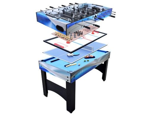 Hathaway Matrix 54-In Foosball 7-In-1 Multi Game Table | NG1154M BG1154M