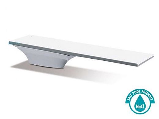 SR Smith Flyte-Deck II Stand and Fibre-Dive Board Complete | 8' Taupe with Taupe Tread | 68-210-73810