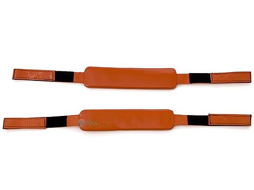 KEMP USA Replacement Straps for Head Immobilizer | Pair | 10-004-ORG