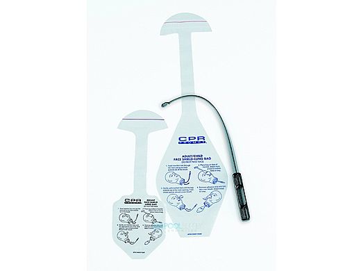 KEMP USA CPR Manikin Face Shield/Lung Bags | Infant | 10-521