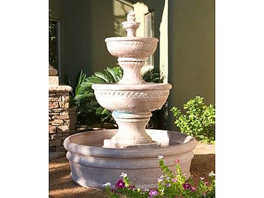 Water Scuppers and Bowls Monaco Fountain | Sage Smooth | WSBTROP