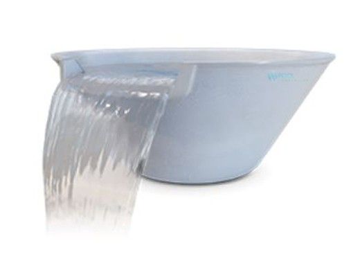 Pentair MagicBowl Water Effects Fountain Bowl without Light Niche  | Round Gray | 580046