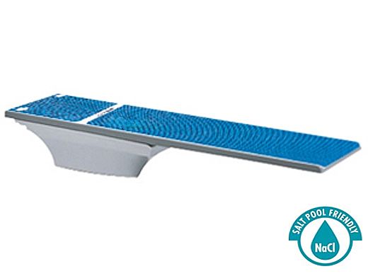 SR Smith Flyte-Deck II Stand With TrueTread Board Complete | 6' Radiant White with Blue Top Tread | 68-207-7362B