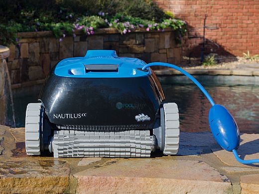 maytronics dolphin nautilus cc inground robotic pool cleaner with cleverclean