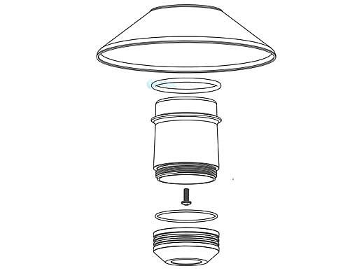 FX Luminaire FX Lense Assembly | DLLA