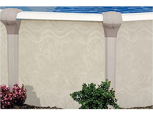 Oxford 24' Round Above Ground Pool | Basic Package 52" Wall | 163403