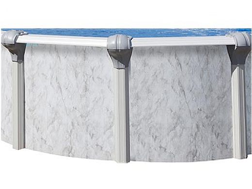 Tahoe 27' Round Above Ground Pool | Ultimate Package 54" Wall | 163548