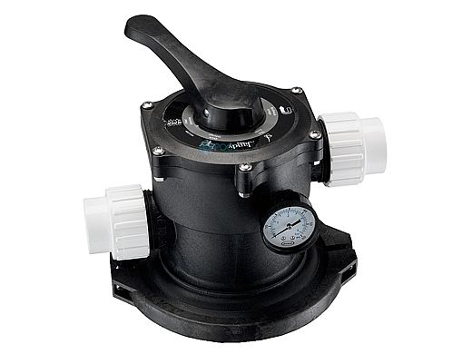 Jandy Pro Series 1.5" Top Mount Multiport Valve Kit with Clamp Assembly | SFTM-MPV